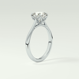 2.0 CT Cushion Cut Solitaire Lab-Grown Diamond Engagement Ring 17