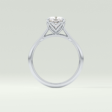 2.0 CT Cushion Cut Solitaire Lab-Grown Diamond Engagement Ring 18