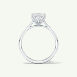 1.5 CT Marquise Cut Solitaire Lab-Grown Diamond Engagement Ring