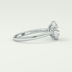 1.5 CT Round Cut Solitaire Bezel Style Lab-Grown Diamond Engagement Ring 16