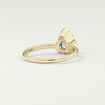 2.0 CT Pear Cut Solitaire Lab-Grown Diamond Engagement Ring 2
