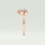 2.0 CT Pear Cut Solitaire Lab-Grown Diamond Engagement Ring 10