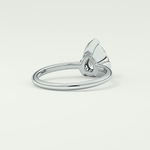 2.0 CT Pear Cut Solitaire Lab-Grown Diamond Engagement Ring 14