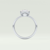 2.0 CT Pear Cut Solitaire Lab-Grown Diamond Engagement Ring 18