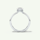 2.0 CT Marquise Cut Double Shank Lab-Grown Diamond Engagement Ring