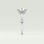 2.0 CT Round Cut Lab Grown Diamond Engagement Ring