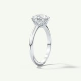 2.0 CT Round Cut Solitaire Lab-Grown Diamond Engagement Ring
