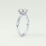 2.0 CT Round Cut Lab Grown Diamond Engagement Ring
