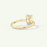 2.0 CT Radiant Cut Solitaire Lab-Grown Diamond Engagement Ring