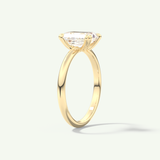 2.0 CT Radiant Cut Solitaire Lab-Grown Diamond Engagement Ring