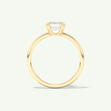2.0 CT Radiant Cut Solitaire Lab-Grown Diamond Engagement Ring