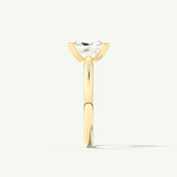 2.0 CT Radiant Cut Solitaire Lab-Grown Diamond Engagement Ring