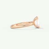 2.0 CT Radiant Cut Solitaire Lab-Grown Diamond Engagement Ring