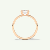 2.0 CT Radiant Cut Solitaire Lab-Grown Diamond Engagement Ring