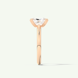2.0 CT Radiant Cut Solitaire Lab-Grown Diamond Engagement Ring