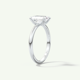 2.0 CT Radiant Cut Solitaire Lab-Grown Diamond Engagement Ring