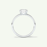 2.0 CT Radiant Cut Solitaire Lab-Grown Diamond Engagement Ring