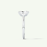 2.0 CT Radiant Cut Solitaire Lab-Grown Diamond Engagement Ring