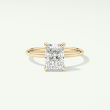 2.0 CT  Radiant Cut Lab Grown Diamond Engagement Ring