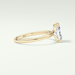 2.0 CT  Radiant Cut Lab Grown Diamond Engagement Ring