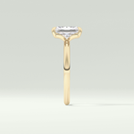 2.0 CT  Radiant Cut Lab Grown Diamond Engagement Ring
