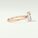 2.0 CT  Radiant Cut Lab Grown Diamond Engagement Ring