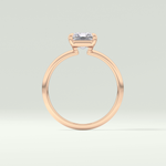 2.0 CT  Radiant Cut Lab Grown Diamond Engagement Ring