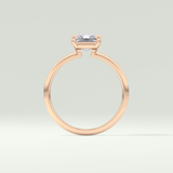 2.0 CT  Radiant Cut Lab Grown Diamond Engagement Ring