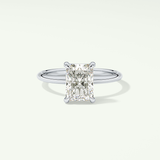 2.0 CT  Radiant Cut Lab Grown Diamond Engagement Ring