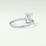 2.0 CT  Radiant Cut Lab Grown Diamond Engagement Ring