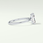 2.0 CT  Radiant Cut Lab Grown Diamond Engagement Ring