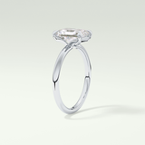 2.0 CT  Radiant Cut Lab Grown Diamond Engagement Ring