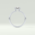 2.0 CT  Radiant Cut Lab Grown Diamond Engagement Ring
