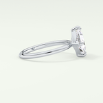 2.0 CT Princess Cut Solitaire Moissanite Engagement Ring 15