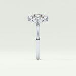 2.0 CT Princess Cut Solitaire Moissanite Engagement Ring 16