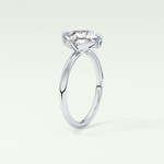 2.0 CT Princess Cut Solitaire Moissanite Engagement Ring 17