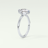 2.0 CT Princess Cut Solitaire Moissanite Engagement Ring 17