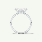 2.0 CT Princess Cut Solitaire Lab-Grown Diamond Engagement Ring