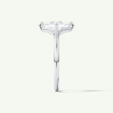 2.0 CT Princess Cut Solitaire Lab-Grown Diamond Engagement Ring