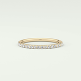 0.5 TCW Round Shaped Lab Grown Diamond Wedding Band