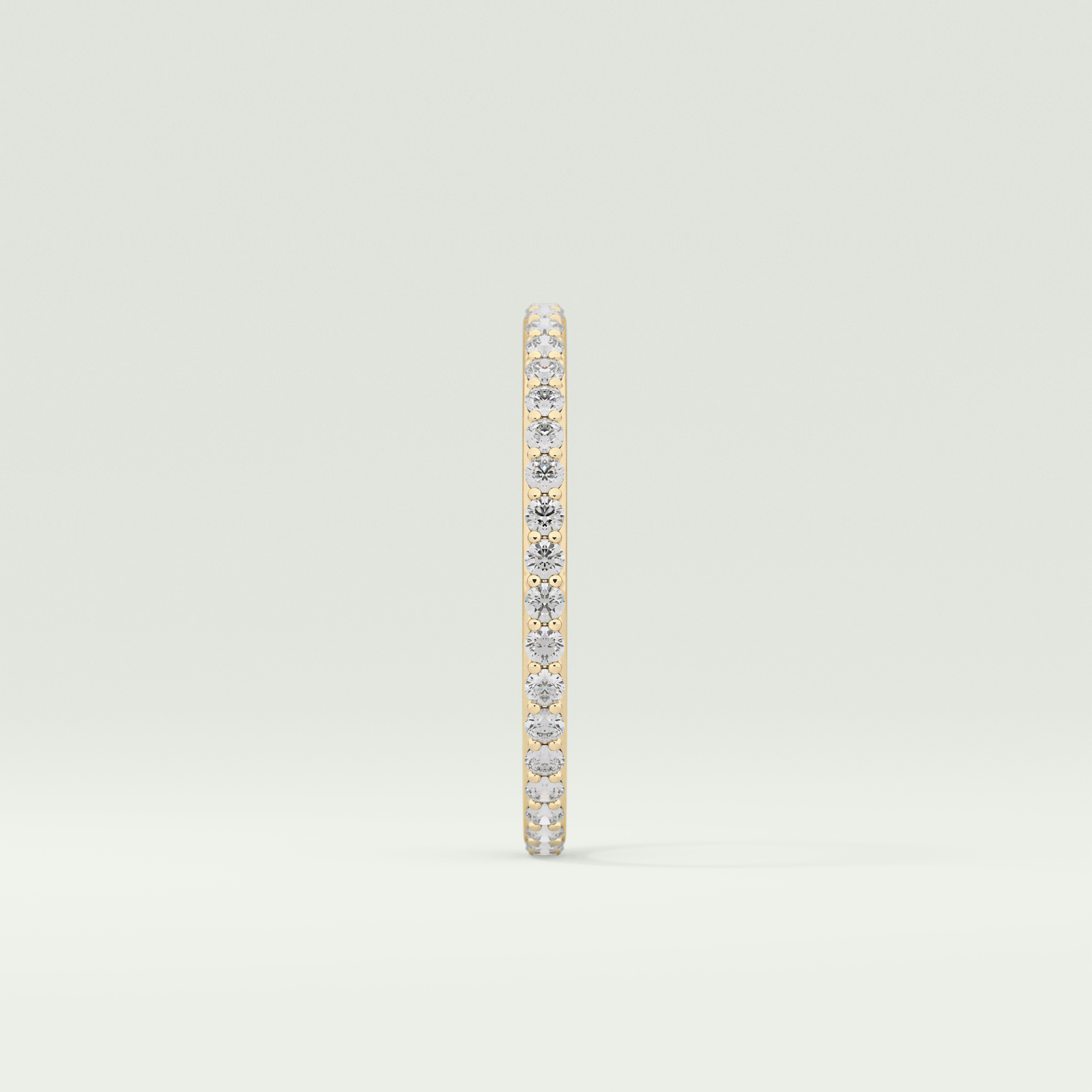 0.5 TCW Round Shaped Lab Grown Diamond Wedding Band