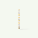 0.5 TCW Round Cut Lab-Grown Diamond Full Eternity Wedding Band