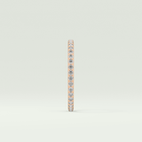 0.5 TCW Round Shaped Lab Grown Diamond Wedding Band