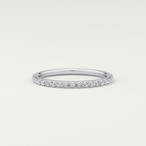 0.5 TCW Round Shaped Lab Grown Diamond Wedding Band