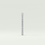 0.5 TCW Round Shaped Lab Grown Diamond Wedding Band