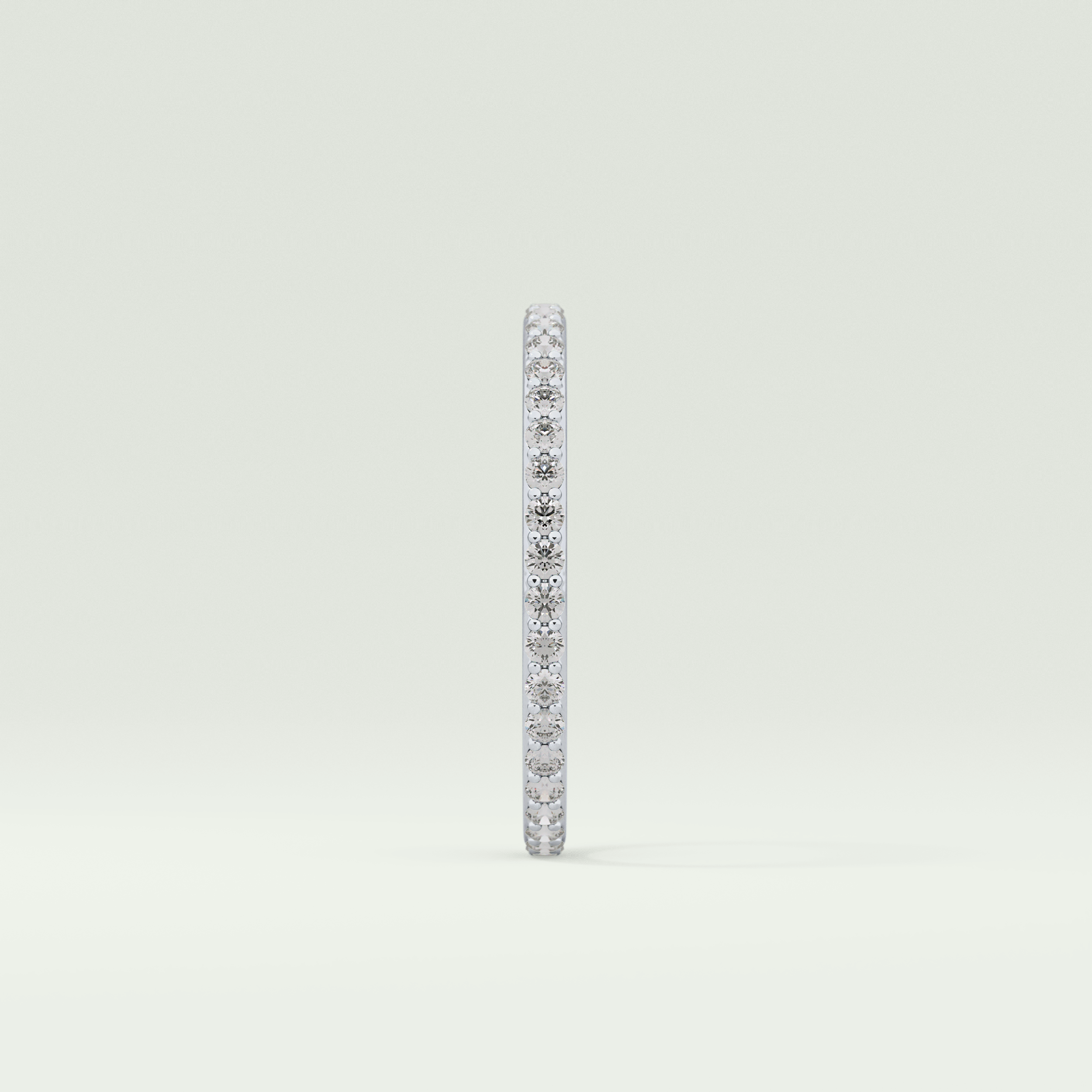 0.5 TCW Round Shaped Lab Grown Diamond Wedding Band