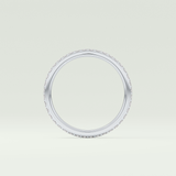 0.5 TCW Round Shaped Lab Grown Diamond Wedding Band