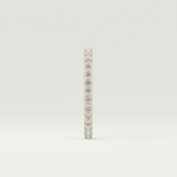 0.74 TCW Round Shaped Lab Grown Diamond Wedding Band