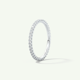 0.36 TCW Round Cut Lab-Grown Diamond Full Eternity Wedding Band