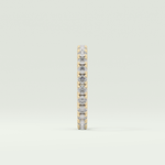 0.84 TCW Round Shaped Lab Grown Diamond Wedding Band